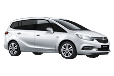 Van Rental Dudley - Vauxhall Zafira 5 + 2 - Minibus hire Dudley
